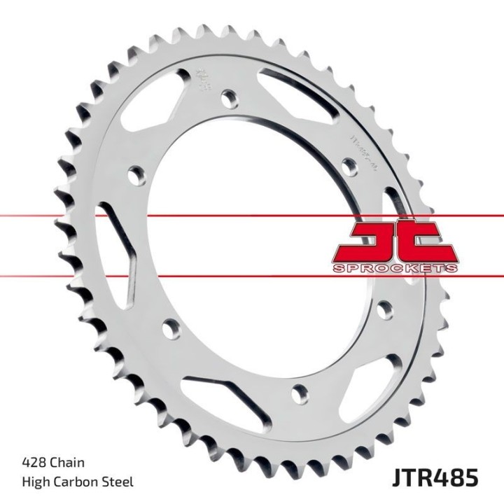 JT zębatka tylna 485 48 gilera 125 kk/kz '06-89', 125 cougar '01' (48548JT) (ŁAŃC.428)