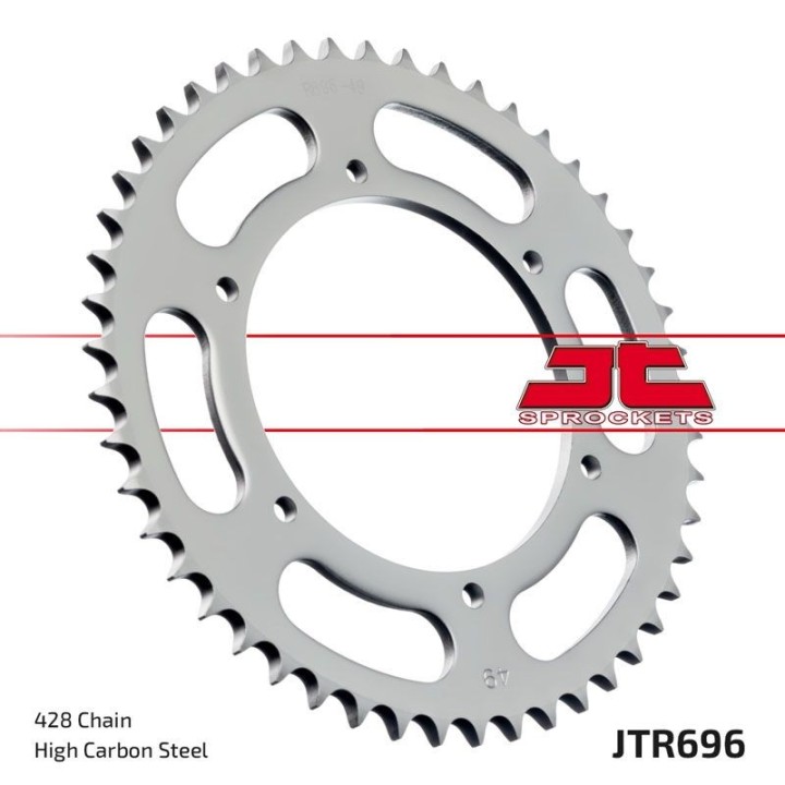 JT zębatka tylna 707 49 cagiva 50 prima super sports 92-95 (70749JT) (łańc. 520)