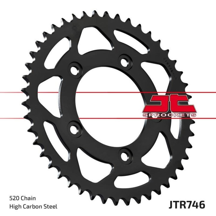 JT zębatka tylna 4444 43 ducati panigale 899 14-15, scrambler 800 15-18 (-2) (444443JT) (ŁAŃC.520)
