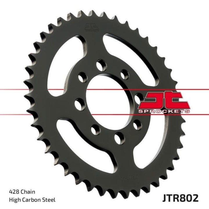 JT zębatka tylna 802 36 suzuki ts 80 '81-82, ds 80 '78-79, gt 80 '81-82, kawasaki ke 100 '08-01, kd 80 '80-87, mc 90 '70-75, kc…