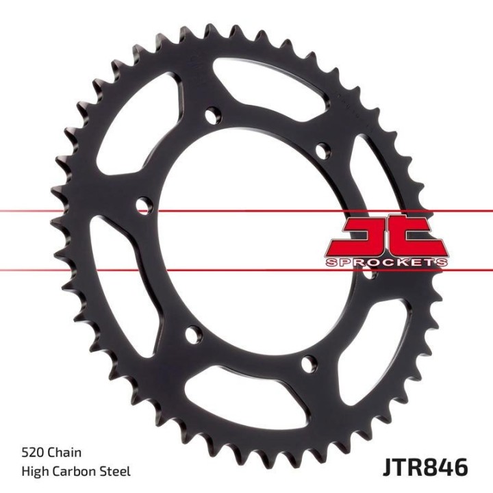 JT zębatka tylna 859 41 yamaha rz 250 '86-92, srx 400 (85941JT) (łańc. 520) na zamówienie