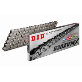 DID łańcuch napędowy 520ZVMX-104 (104 ogniw) x-ring (otwarty + zakuwka)