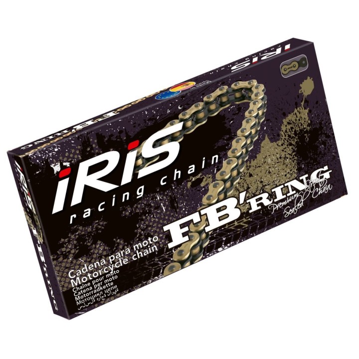 IRIS łańcuch napędowy 520 FB-112 (112-OGNIW) fb-ring (otwarty+zapinka)