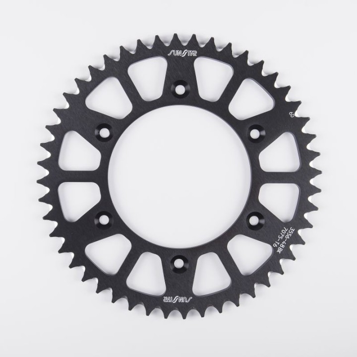 SUNSTAR zębatka tylna aluminiowa (ergal) 289 50 honda cr / crf '83-'25, beta rr 2T enduro 250 '13-'25 (łańc. 520) (28950JT) - o…