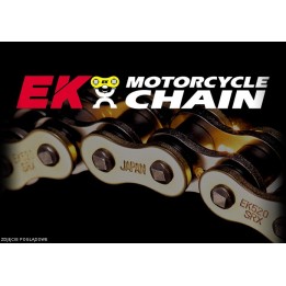EK łańcuch napędowy EK428SHDR 140 cross (do 125CCM) (22,2KN) (made in japan) (zapinka)