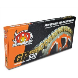 MOTO-MASTER łańcuch napędowy GP-520G MX professional motocross racing chain bez oringów