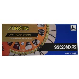 SUNSTAR łańcuch napędowy 520MXR2-116G motocross do 500 ccm, - zastępuje SS520MXR1-116G - made in japan - oferta specjalna