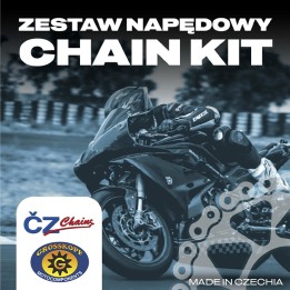 Cz ZESTAW napędowy kompletny ktm '90-'26, husqvarna '14-'26, gas gas '21-'26, husaberg '11-'14 (uwaga! łańcuch może wymagać skr…