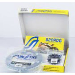 SUNSTAR zestaw napędowy honda xl 125V varadero '01-11 standard (14/44/110) (do 750CC) (SUN39114/SUN1-3079-44/SS520RDG-110N) (wz…