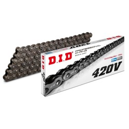 DID łańcuch napędowy 420V-130 (130 ogniw) o-ring (oringowy) (otwarty + zapinka)
