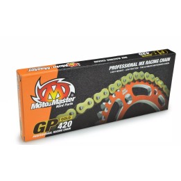 MOTO-MASTER łańcuch napędowy GP-420 MX professional motocross racing chain bez oringów