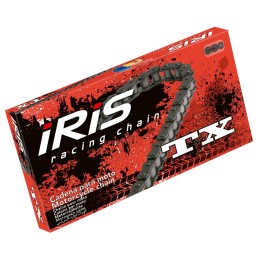 IRIS łańcuch napędowy 420 TX-116 (116-OGNIW) bez o-ringów (otwarty + zapinka)