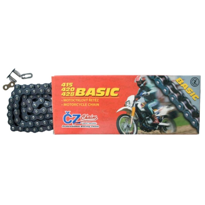 CZ łańcuch napędowy 420 basic (420S) (130 ogniw) (19,0 kn) + zapinka