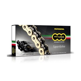 REGINA łańcuch napędowy 525ZRP (116 ogniw) z-ring maximoto do 1300 ccm złoty (zakuwka) (137ZRP/00D)