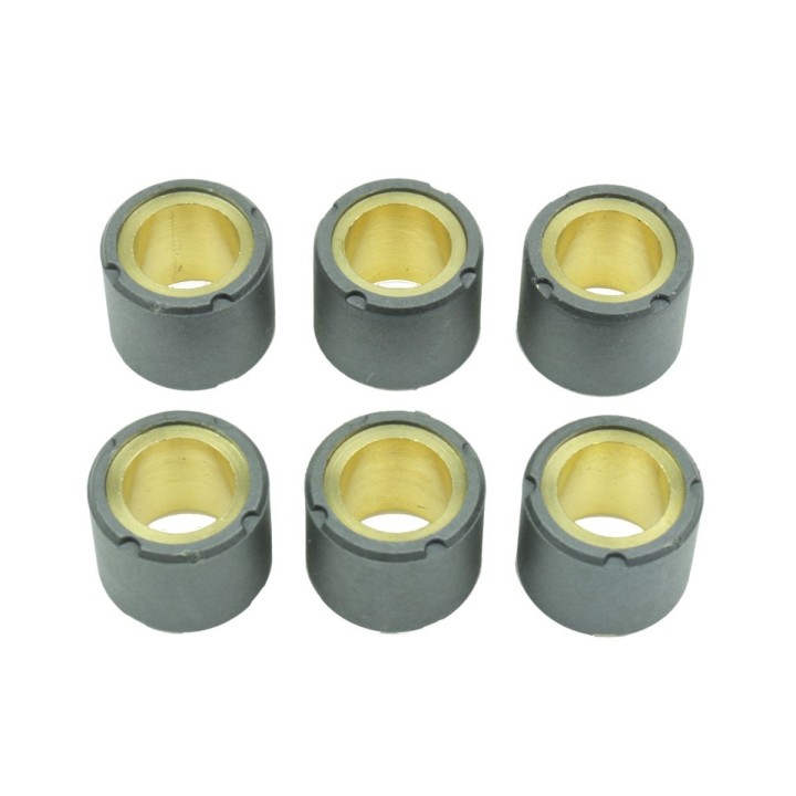ATHENA rolki wariatora 6 szt. 20X17 mm 8,5 gr. yamaha x-max / x-city / majesty 125, aprilia atlantic / leonardo 125 , kymco mov…