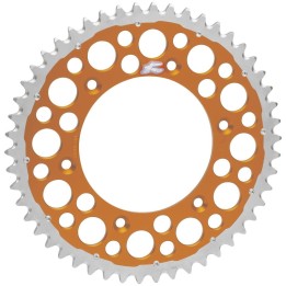 RENTHAL zębatka tylna twinring 899 48 (stalowo-aluminiowa)