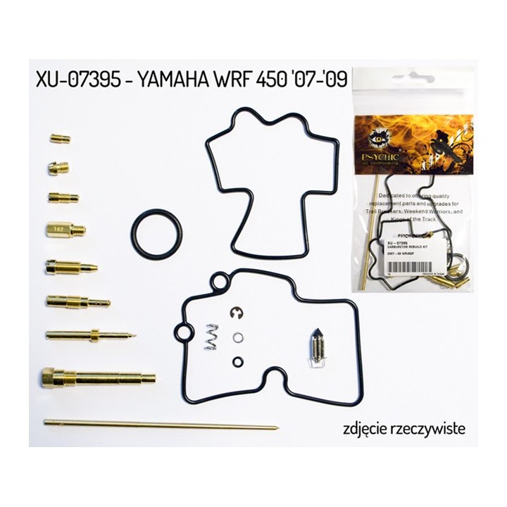 PSYCHIC zestaw naprawczy gaźnika yamaha wrf 450 '07-'09 (26-1266) (na 1 gaźnik)