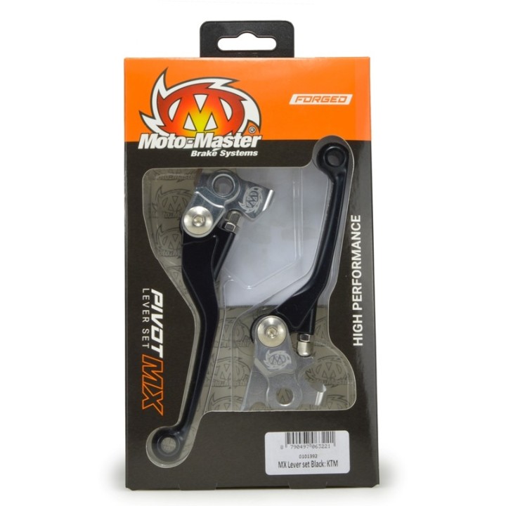 MOTO-MASTER zestaw dźwignia sprzęgła i hamulca (niełamki) kute ktm/husqvarna/ktm (brembo)