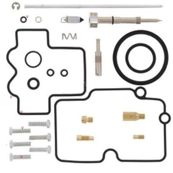 BEARING WORX zestaw naprawczy gaźnika yamaha wr 250F '04, (26-1300)