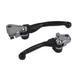 POLISPORT zestaw dźwignia sprzęgła i hamulca ktm SX 250 sx-f 250/350/450 '14-'24; EXC exc-f 250/300/350 '14-'24 husqvarna fc/fe…