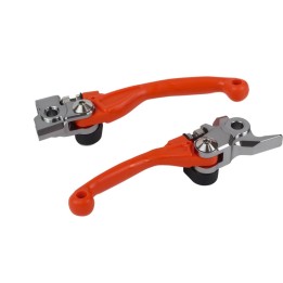 POLISPORT zestaw dźwignia sprzęgła i hamulcaktm SX 250 sx-f 250/350/450 '14-'24; EXC exc-f 250/300/350 '14-'24 husqvarna fc/fe…