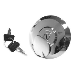 V parts (VICMA) korek zbiornika paliwa honda CBF250/CG 125 (chromowany) (M8023)