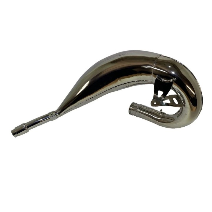 DEP PIPES dyfuzor/komora/tuba rezonansowa niklowana (front exhaust pipe nickel): yamaha yz 125 '22