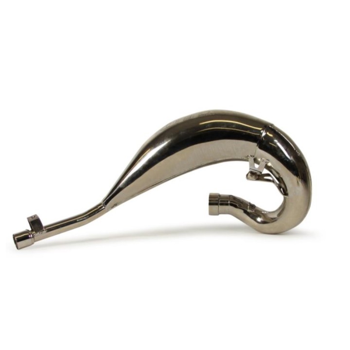 DEP PIPES dyfuzor/komora/tuba rezonansowa niklowana (front exhaust pipe nickel): honda CR125 r / 144 '05-'19 (CR125)