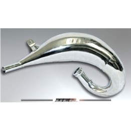 DEP PIPES expansion pipe dyfuzor/komora/tuba rezonansowa niklowana (front exhaust pipe nickel): yamaha YZ125, yz 125 '01-'21