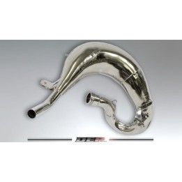 DEP PIPES dyfuzor/komora/tuba rezonansowa niklowana (front exhaust pipe nickel): ktm SX 85 '18-'21, husqvarna tc 85 '18-'21
