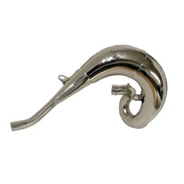 DEP PIPES armoured dyfuzor/komora/tuba rezonansowa niklowana (front exhaust pipe nickel): SX 250/300 '23-, exc-tbi 24-, husqvar…