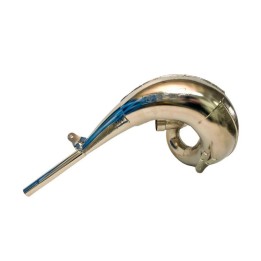 DEP PIPES armoured dyfuzor/komora/tuba rezonansowa niklowana (front exhaust pipe nickel): rieju mr 250-300, mr pro 250-300 '23-…