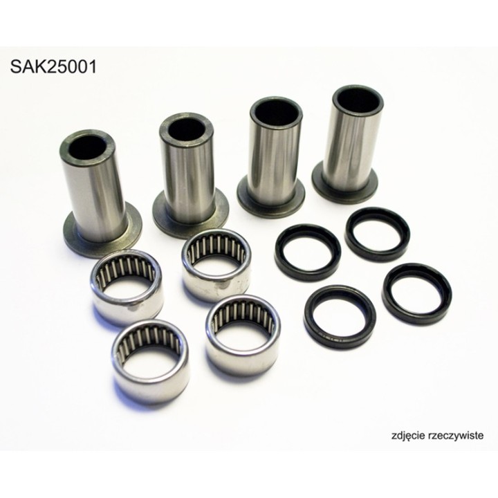 BEARING WORX zestaw naprawczy wahacza gas gas EC125/250/300/450, halley 125/450, pampera 450 (28-1116)