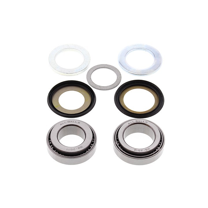 ALL BALLS łożyska główki ramy z uszczelniaczami honda cb 400 f/a/t '75-'84, cb 450N, cx 500 '78-'86, XL125V varadero '01-'15