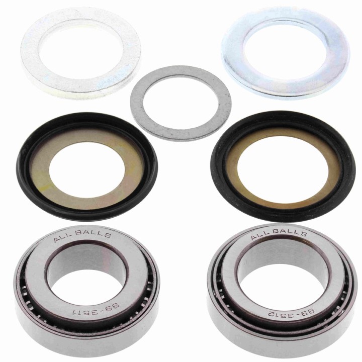 ALL BALLS łożyska główki ramy z uszczelniaczami honda cb 400 f/a/t '75-'84, cb 450N, cx 500 '78-'86, XL125V varadero '01-'15