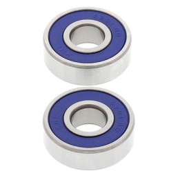 ALL BALLS łożyska koła przedniego z uszczelniaczami aprilia RS50 99-05, cobra cm 50 04-06, cx 50 07-08, PW3 50 03-06, tylnego c…