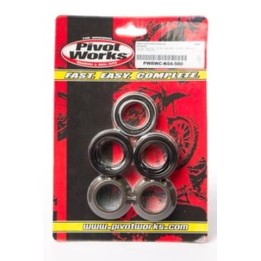PIVOT WORKS zestaw łożysk z tulejkami wodoszczelnymi koła tylnego kawasaki KLX450R (au) 18-19, KX125 03-05, KX250 03-07, KX250F…