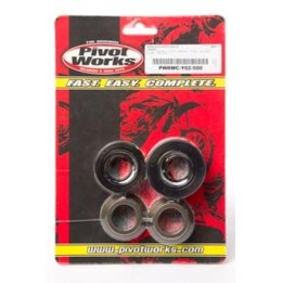 PIVOT WORKS zestaw łożysk z tulejkami wodoszczelnymi koła tylnego yamaha WR250F 01, WR400F 99-00, YZ125 99-01, YZ250 99-01, YZ2…