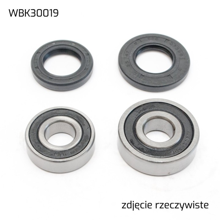 BEARING WORX łożyska koła tylnego z uszczelniaczami honda XR250/400R 96-04, XR125L 04-11 (25-1206)