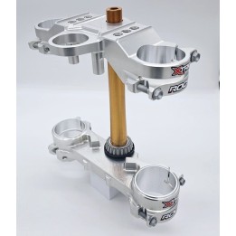 Xtrig półki zawieszenia przedniego rocs tech triple clamps yamaha tenere 700 '21-'26 (offset 30MM) (dla zestawu kyb 48MM)