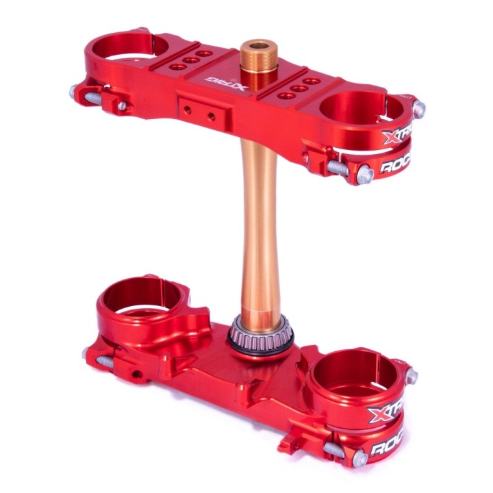 Xtrig półki zawieszenia przedniego rocs tech triple clamps honda crf 250 '22-'24; crf 450 '21-'24 (offset 22MM)
