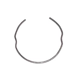 TOURMAX zabezpieczenie uszczelniacza przedniego zawieszenia (1 szt. 1,6 x 46 mm) honda nsr 50R '97-'00, sh 50 '96-'01, szx 50 S…