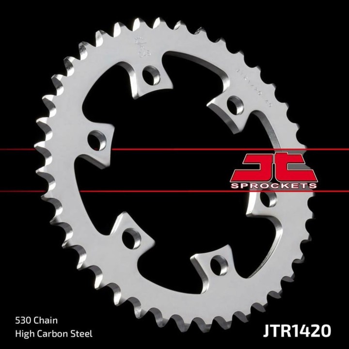 JT zębatka tylna 4401 40 bombardier ds 650 '00-'03 (JTR1420.40) (łańc. 530)