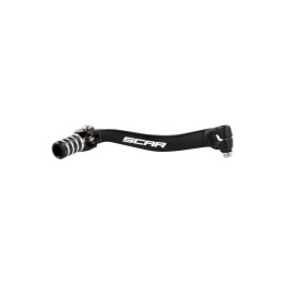 SCAR nowy racing dźwignia zmiany biegów kawaski kx 450F 09-15 czarna końcówka