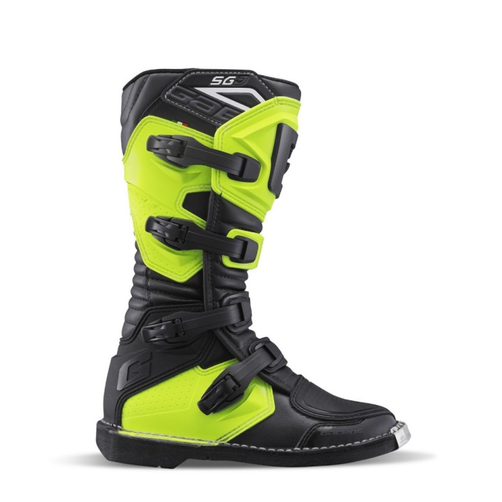 GAERNE BUTY CROSS/ENDURO JUNIOR/KID/DZIECIĘCE MODEL SG-J BLACK/FLUO YELLOW