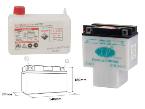 landport akumulator hyb16a a md hyb16a a 12v 16a