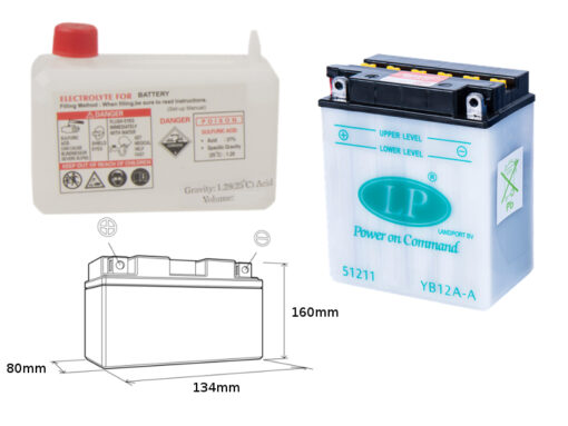 landport akumulator yb12a a md lb12a a 12v 12ah