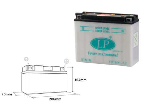 landport akumulator yb16al a2 mb lb16al a2 12v 1