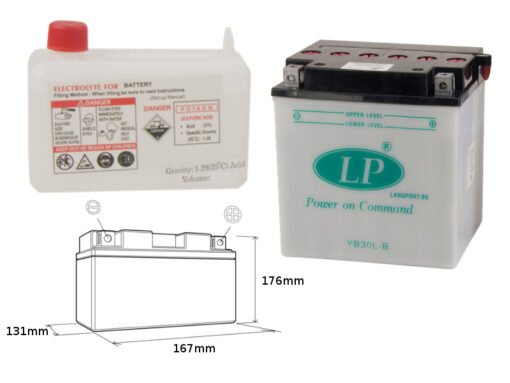 landport akumulator yb30l b md lb30l b 12v 30ah