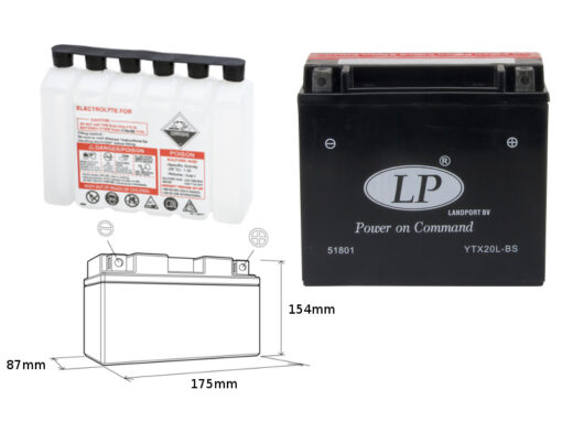 landport akumulator ytx20l bs ma ltx20l bs 12v 1